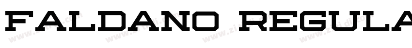 Faldano Regular字体转换